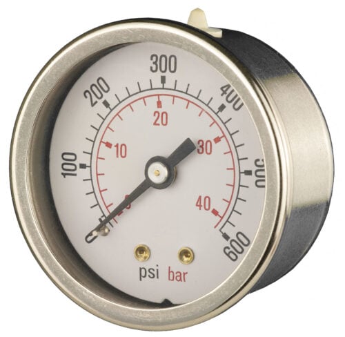 50mm - Panel Mounting Pressure Gauge - Dry - Accuracy ±2.5%