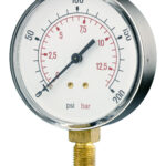90483421 Front 80mm - General Purpose Pressure Gauge - Dry