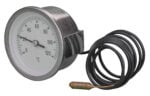 100mm - Capillary Thermometer - Panel Mounting - Accuracy ±3%