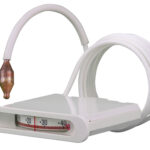 91322030 Front 62x11mm Rectangular Plastic Case Capillary Thermometer - Clip-In Panel Mounting