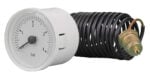 42mm - Round Combined Pressure & Temperature Indicator - Plastic Case