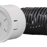 91400130 Front 42mm - Round Combined Pressure & Temperature Indicator - Plastic Case