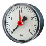 91469216 Front 63mm - Water System Pressure Gauge - Back Connection - Accuracy ±2.5%