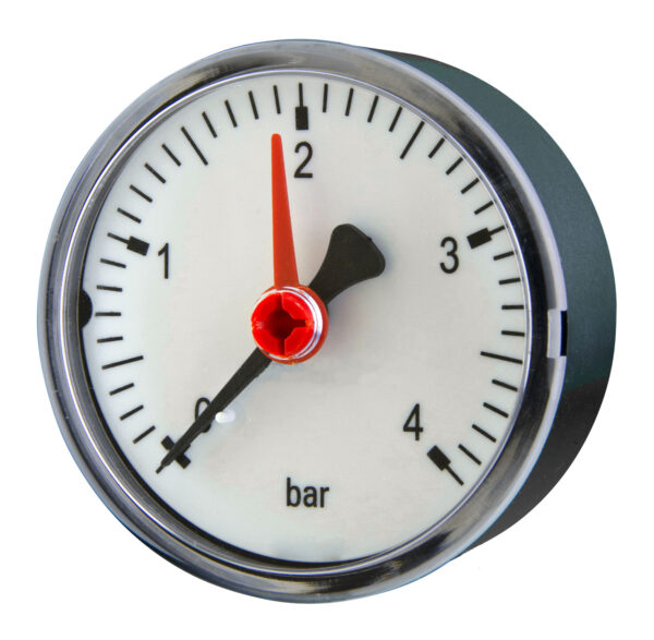 91469216 Front 63mm - Water System Pressure Gauge - Back Connection - Accuracy ±2.5%
