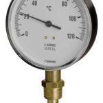 91649050 Front 100mm - Bimetal Stem Thermometer - Accuracy Class 2