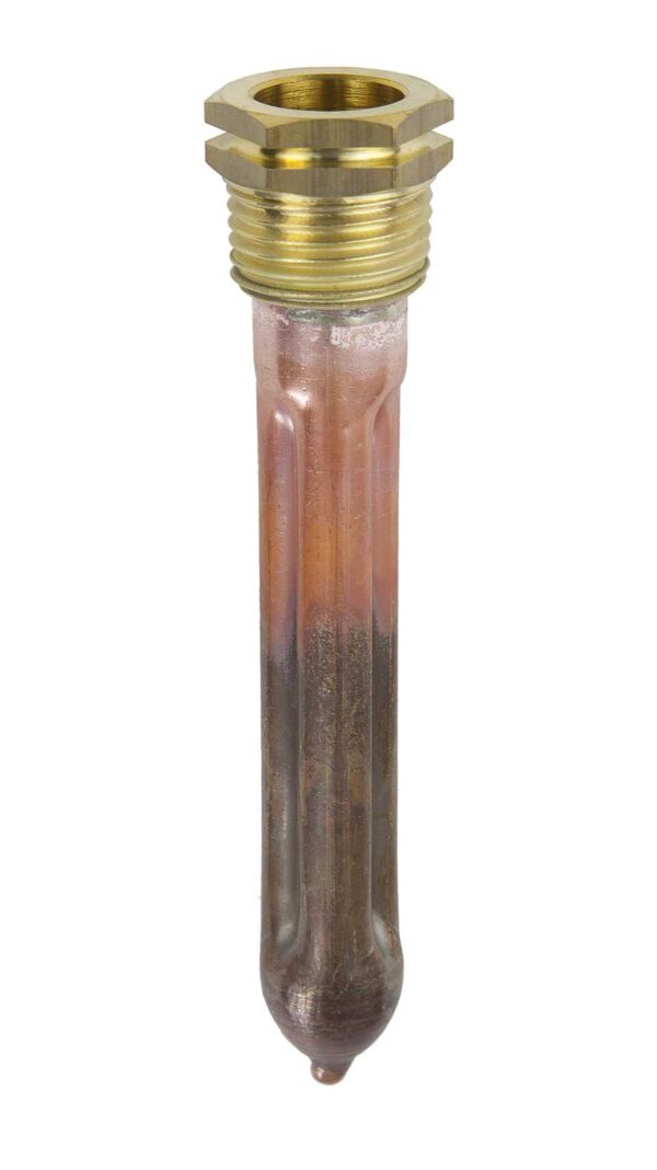 91887125 Brass 1/2" BSPT (tapered) x 100mm with 3 Sensor Profile