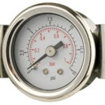 B001f140a Front 40mm - Panel Mounting Pressure Gauge - Dry - Accuracy ±2.5%