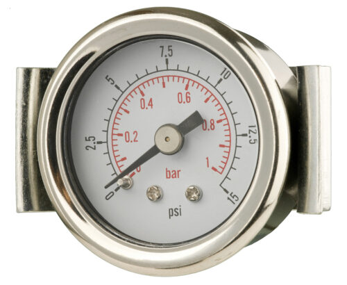 40mm - Panel Mounting Pressure Gauge - Dry - Accuracy ±2.5%