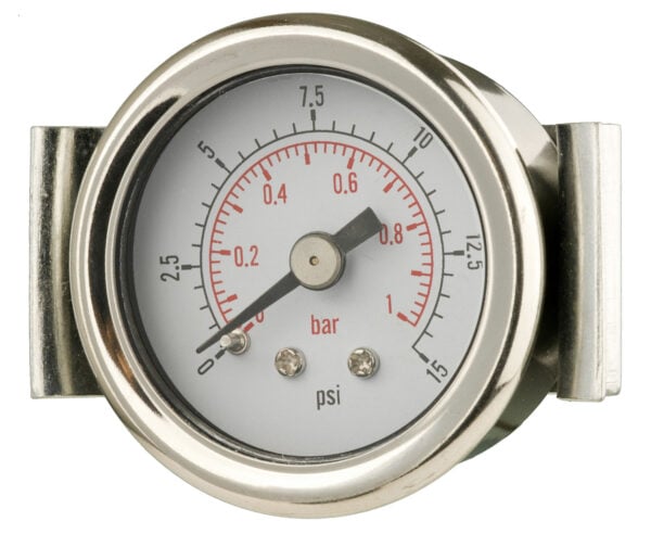 B001f140a Front 40mm - Panel Mounting Pressure Gauge - Dry - Accuracy ±2.5%