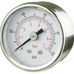 B002e146b Front 40mm - Industrial Pressure Gauge - Dry
