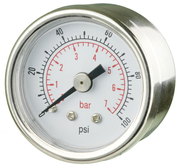 B002e146b Front 40mm - Industrial Pressure Gauge - Dry