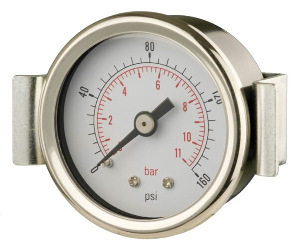 B101f148a Front 50mm - Panel Mounting Pressure Gauge - Dry - Accuracy ±2.5%