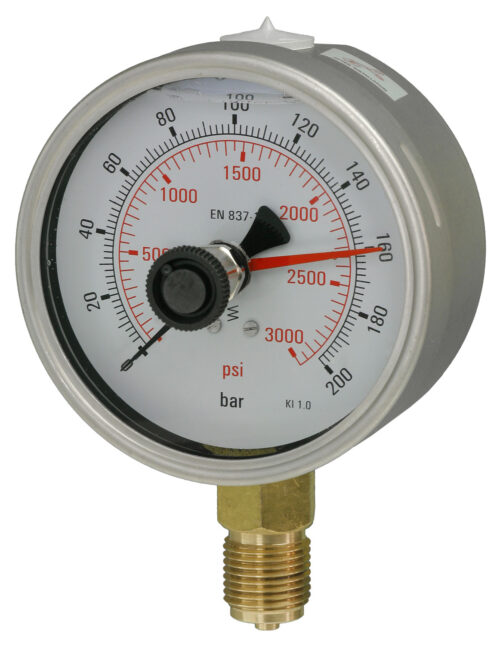 Peak Pressure Gauge Front Peak Pressure Gauge Front
