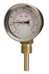 63mm — HVAC Bimetal Thermometer — Accuracy Class 2