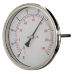 T452f215c Front 100mm - Back Stem - All Stainless - Accuracy Class 2