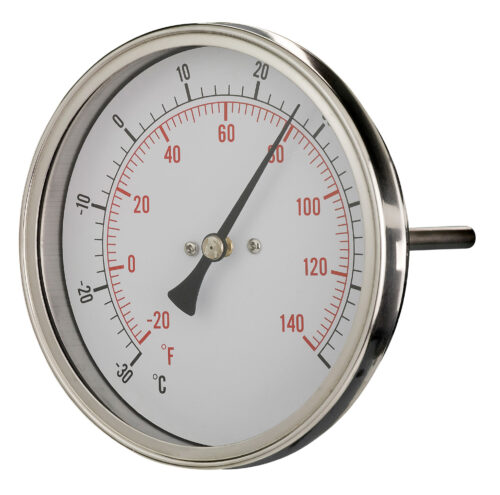 100mm - Back Stem - All Stainless - Accuracy Class 2